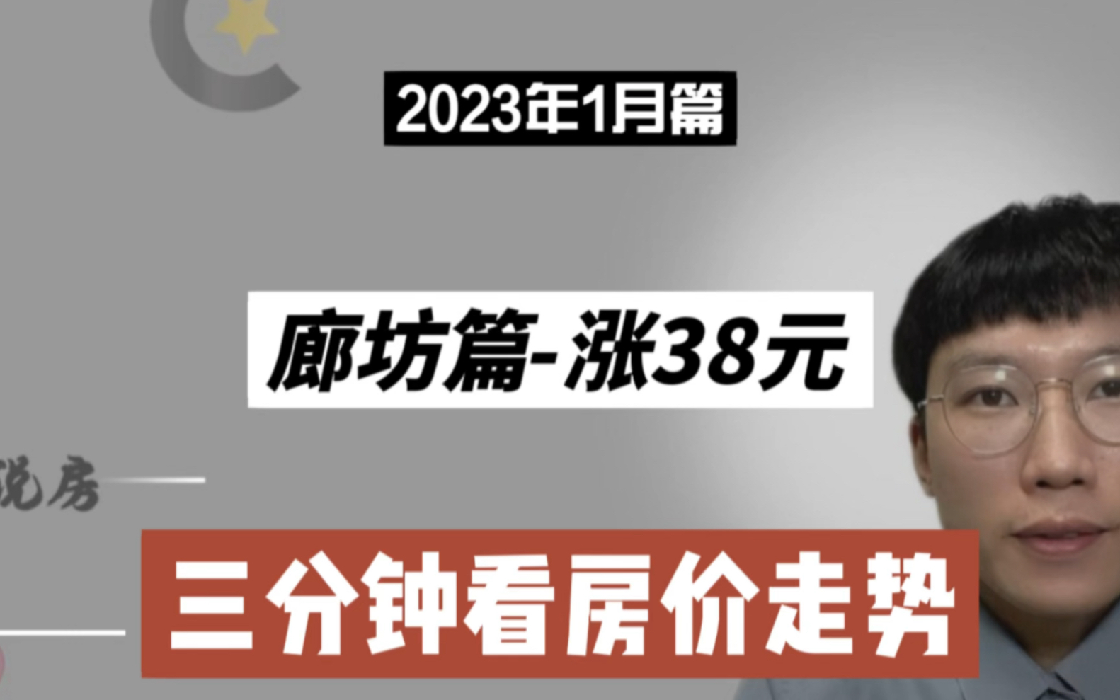 廊坊篇涨38元,三分钟看房价(2023年1月篇)哔哩哔哩bilibili