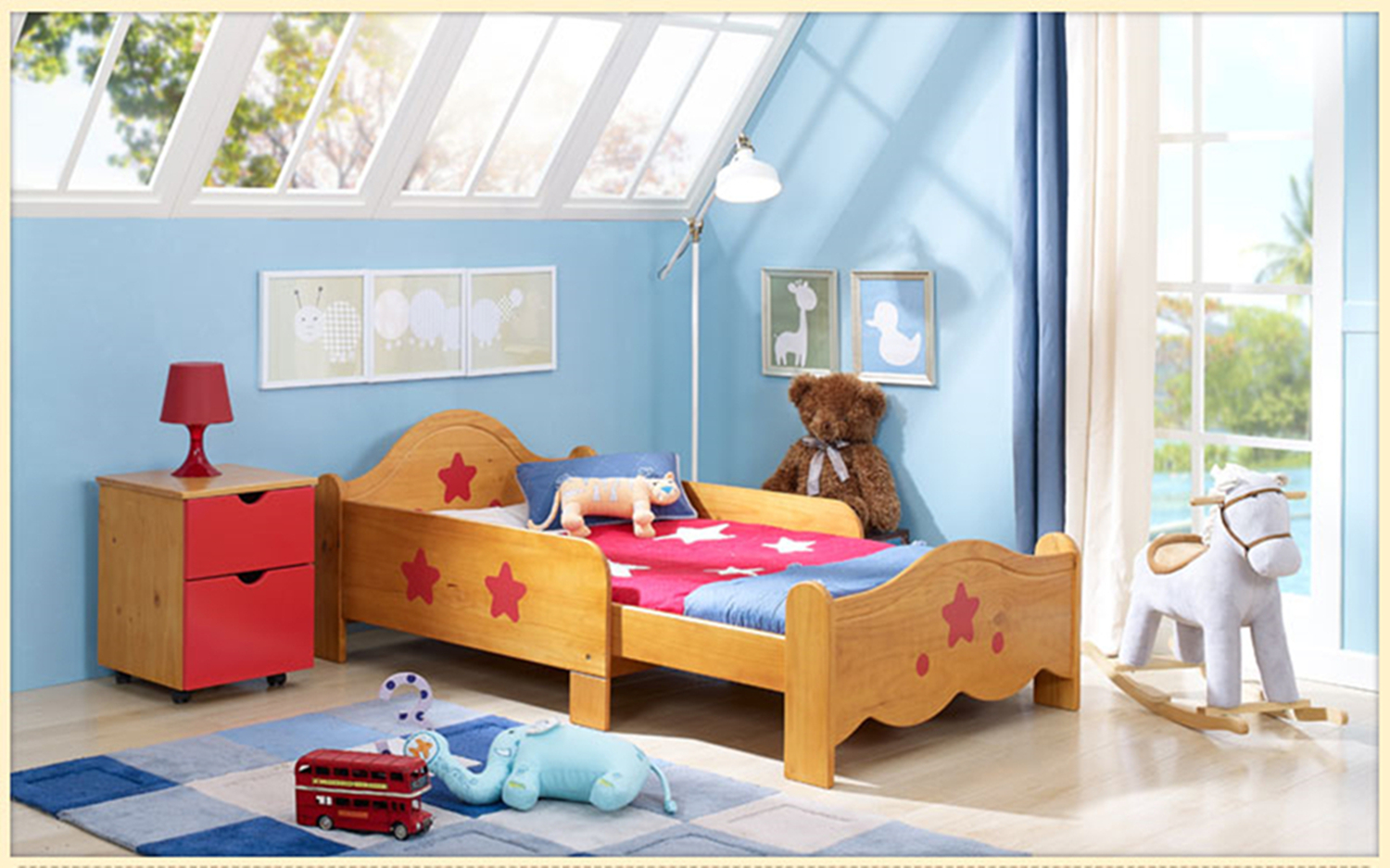 好物推荐这是一张能跟孩子一块成长的儿童床