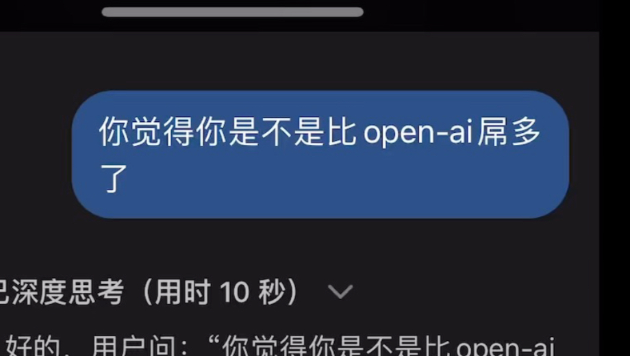 《当国产AI暴打OpenAI:一场中文互联网の抽象狂欢》哔哩哔哩bilibili