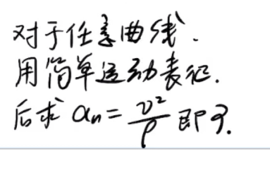 物理方法求任意曲线曲率半径? 圆周运动竟有如此威力(高中生也能会!)哔哩哔哩bilibili