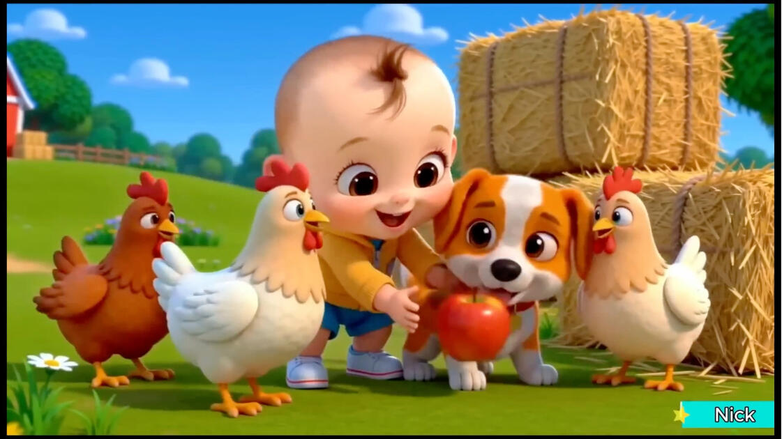 Feaver Cartoon RAIN RAIN Go AWAy Baby Has Fever + more kids Songs Nursery Rhymes Nick ...