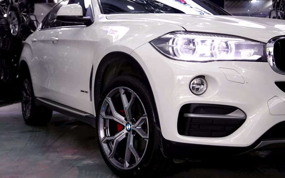 宝马x6轮毂升级
