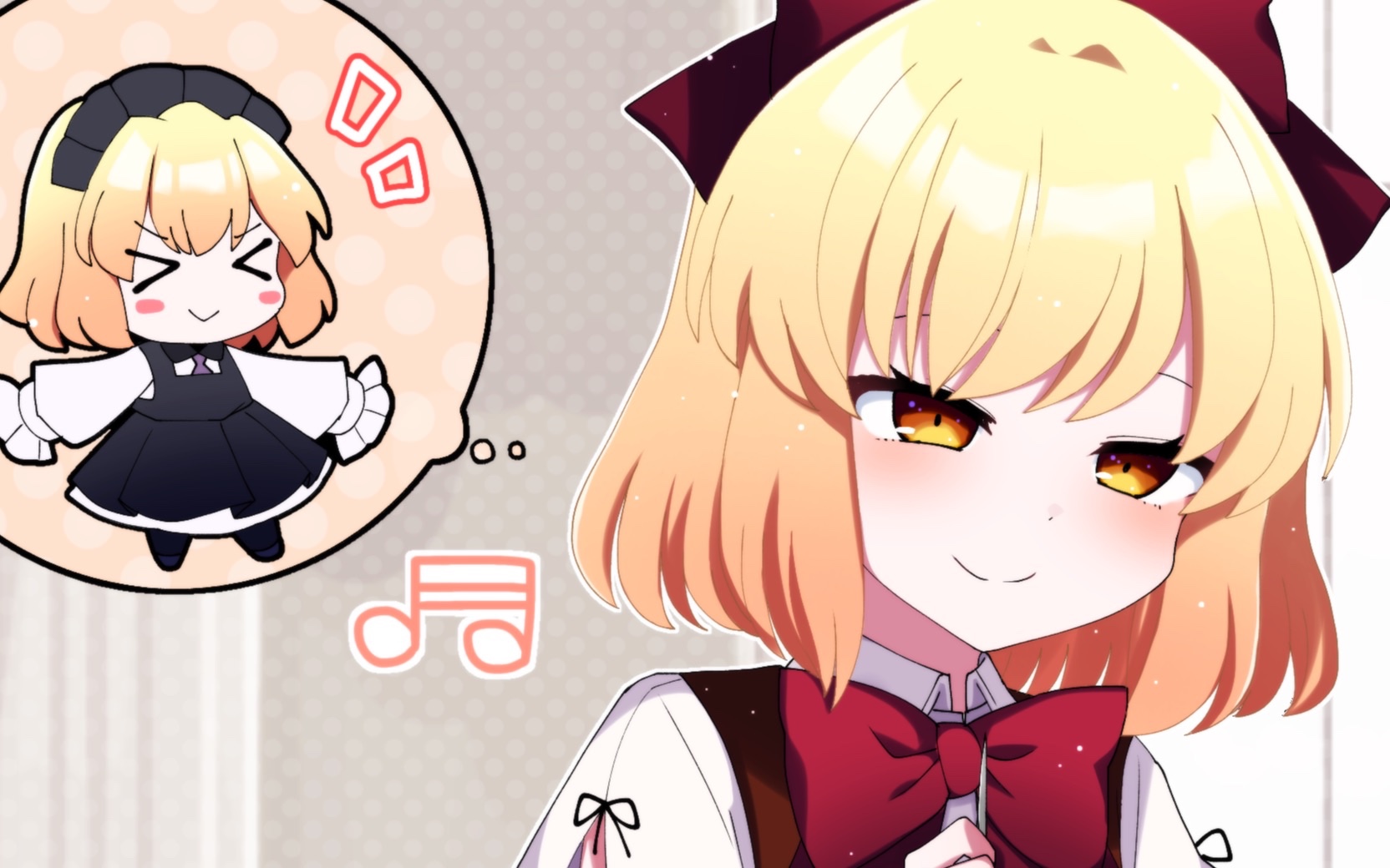 【绘画过程】幻月【东方旧作】