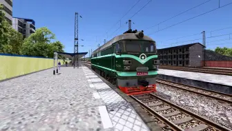 模拟火车（TSC)   Krita Studio制作中国铁路 DF4B 型内燃机车