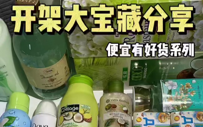 开架大宝藏分享!便宜有好货系列!哔哩哔哩bilibili