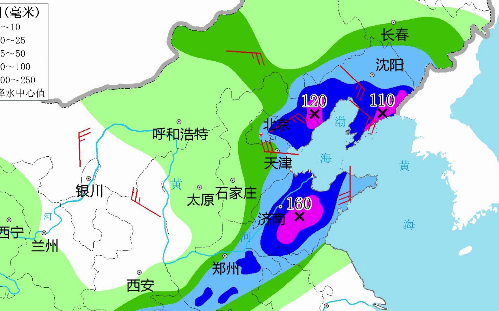 超44℃极品高温预示天气巨变:气旋掀起13级南风水汽长龙堪比台风,北方警惕危险暴雨哔哩哔哩bilibili