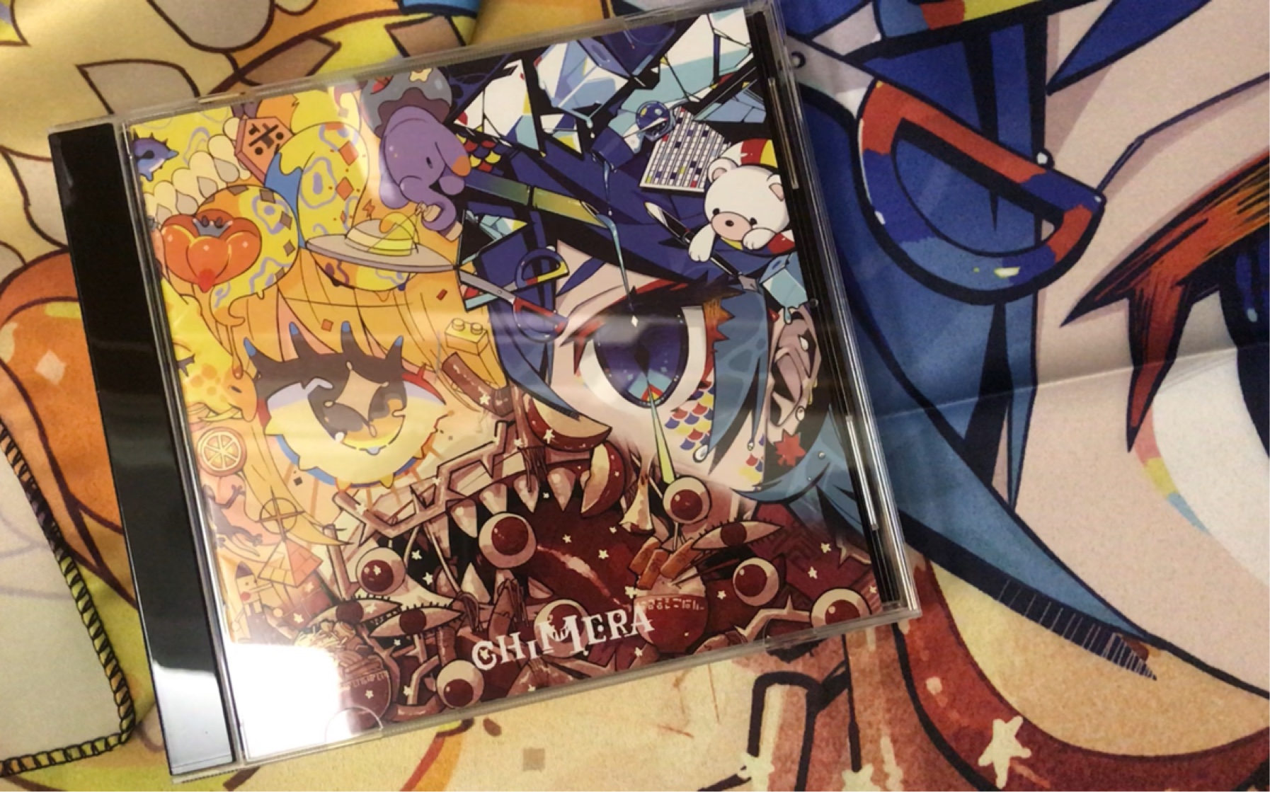 【vocaloid】《奇美拉》专辑开箱_哔哩哔哩_bilibili