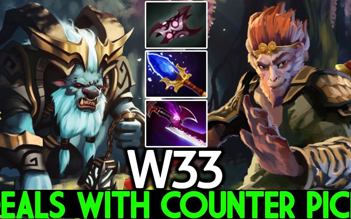 【dota2】w33 臂章神杖大隐刀的中单白牛 by dota2 highschool_电子