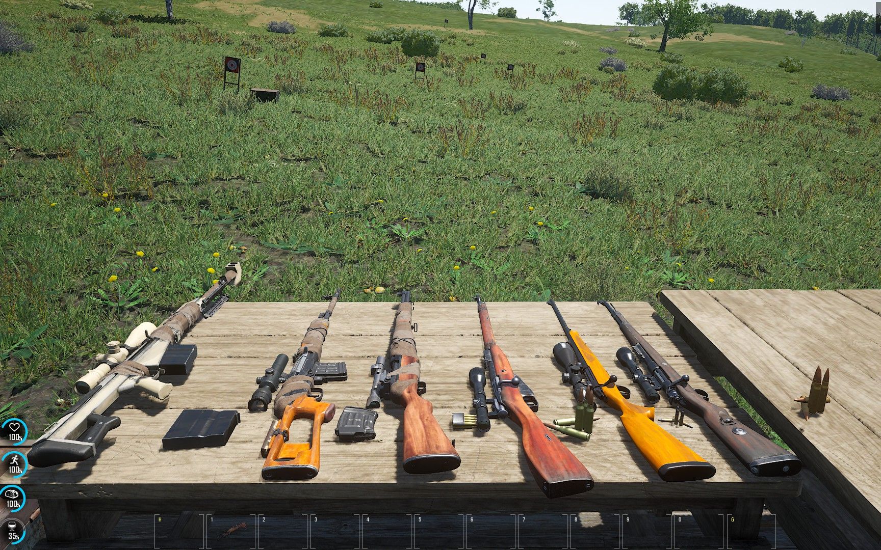 scum人渣 枪械射击合集(无手枪,ak15)