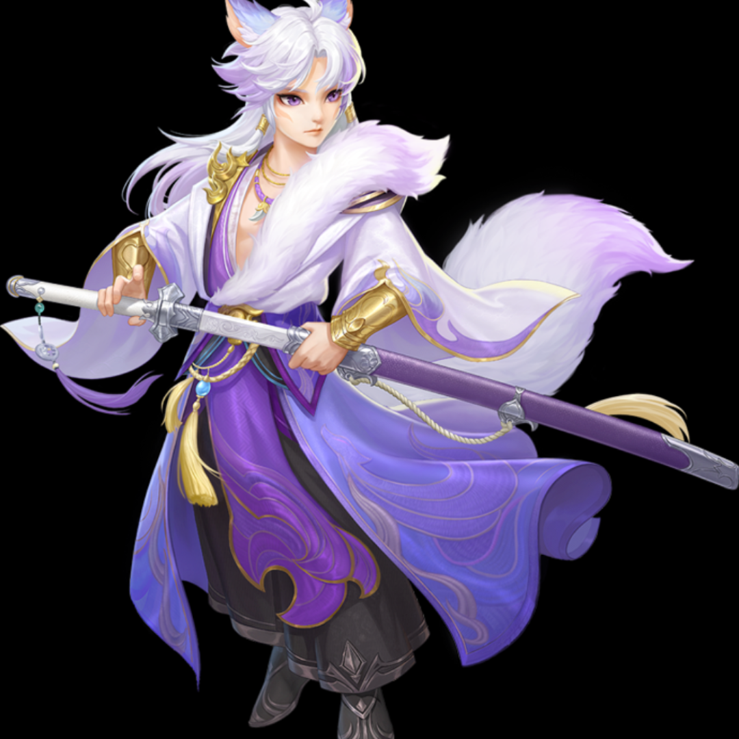 神武雪千寻和苏轻涂真的很般配一个九尾狐另一个狐狸