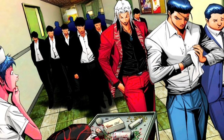 古惑仔漫画:辣着山鸡的火头,成发泄工具