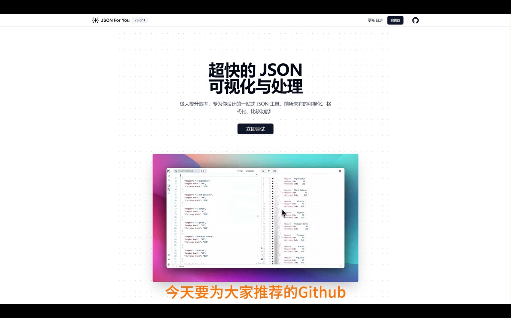 最好用的 JSON 可视化和处理工具哔哩哔哩bilibili