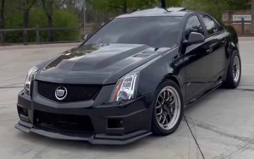 凯迪拉克老改新,老款cts可改视频中ctsv包围套件