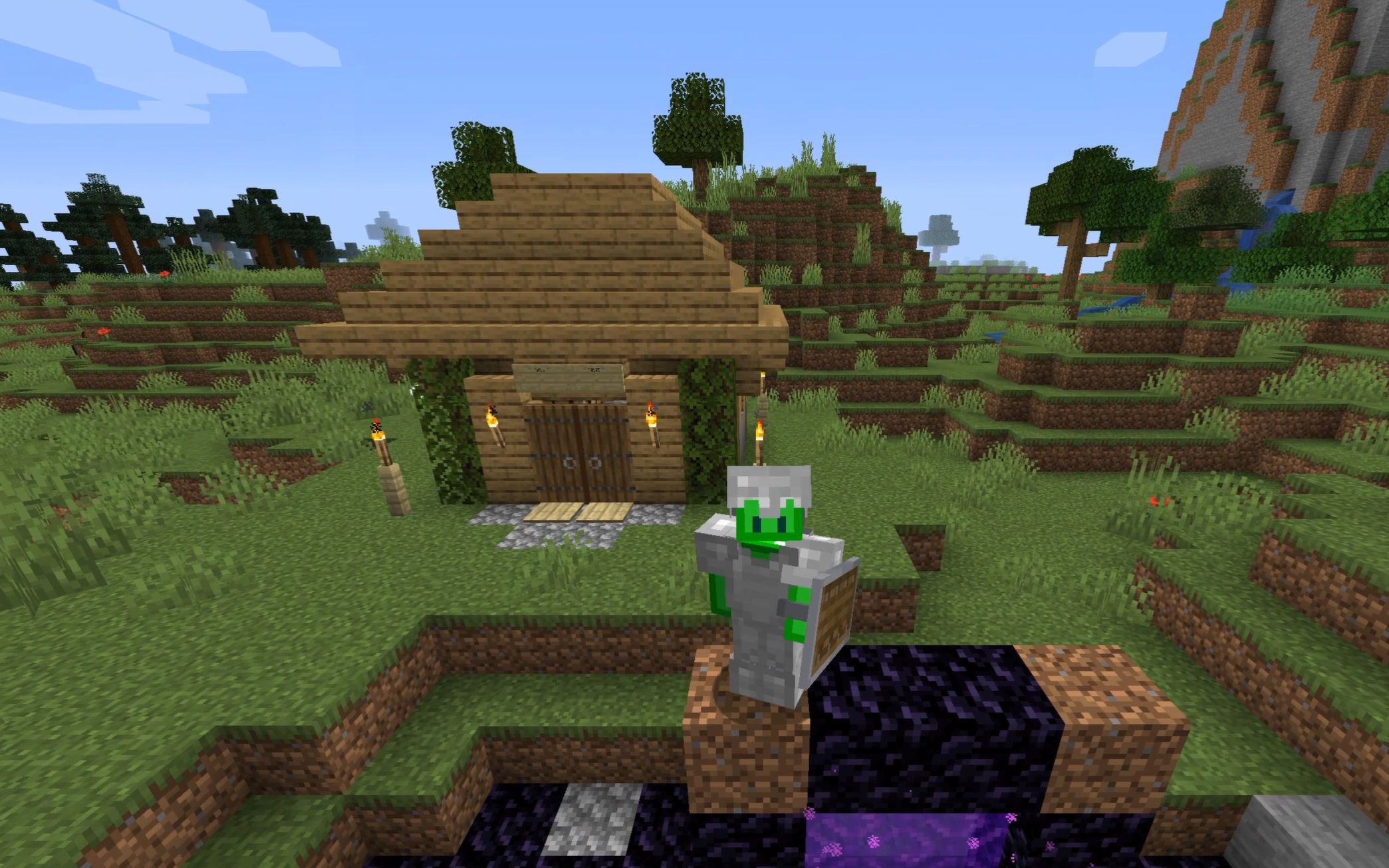 【mc】极限生存1:新建小木屋