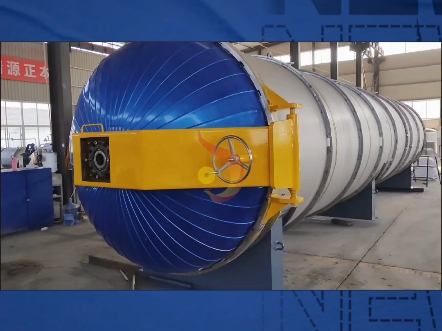 榆木碳化怎么做#榆木碳化罐#榆木碳化设备#榆木拼板碳化#碳化榆木