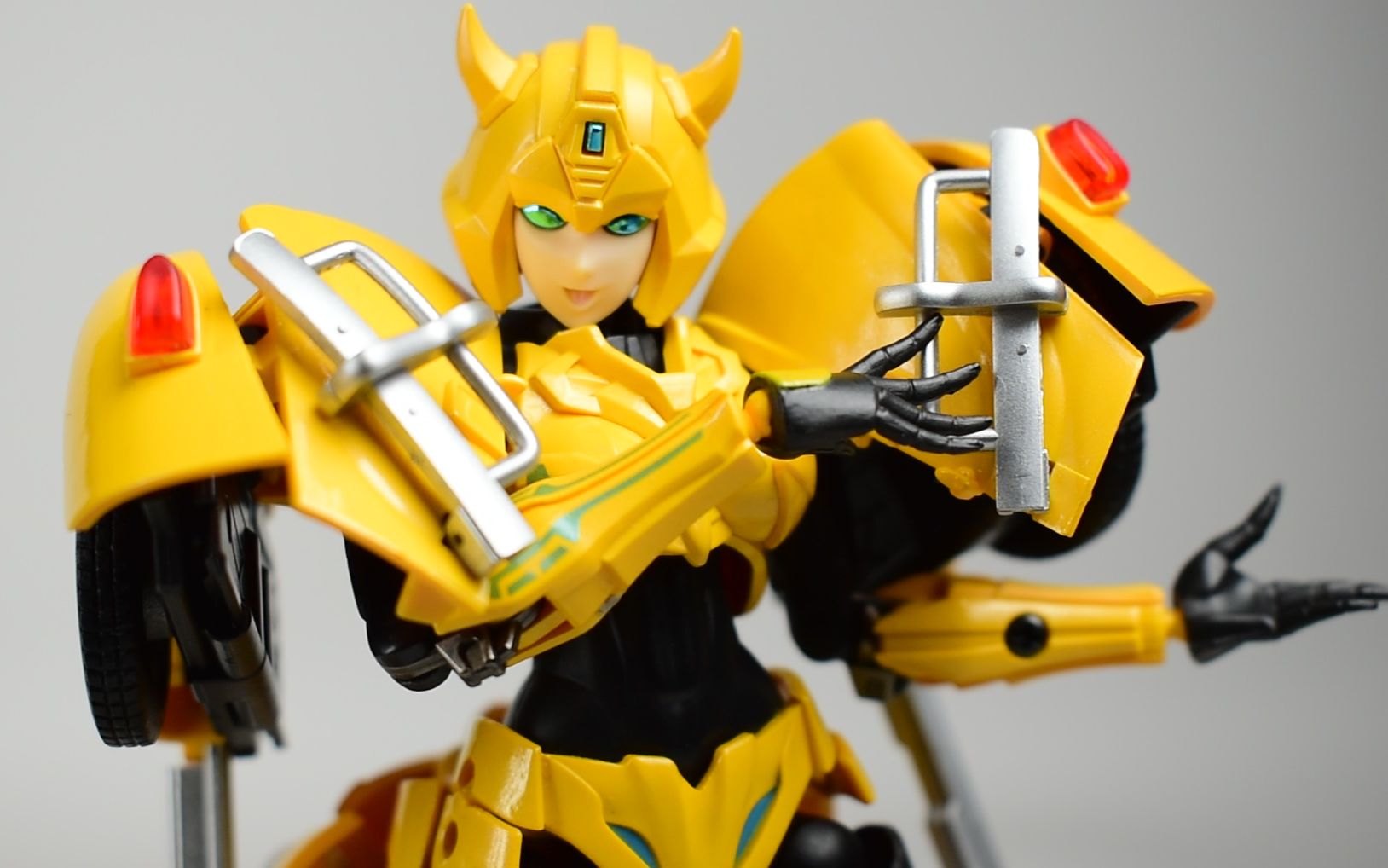 我jio得我比官图摆的好看,变形金刚 cs 大黄蜂 机娘