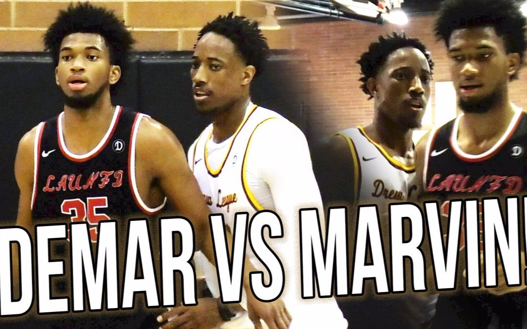 德鲁联赛:Demar Derozan vs 2018 Marvin Bagley lll哔哩哔哩bilibili