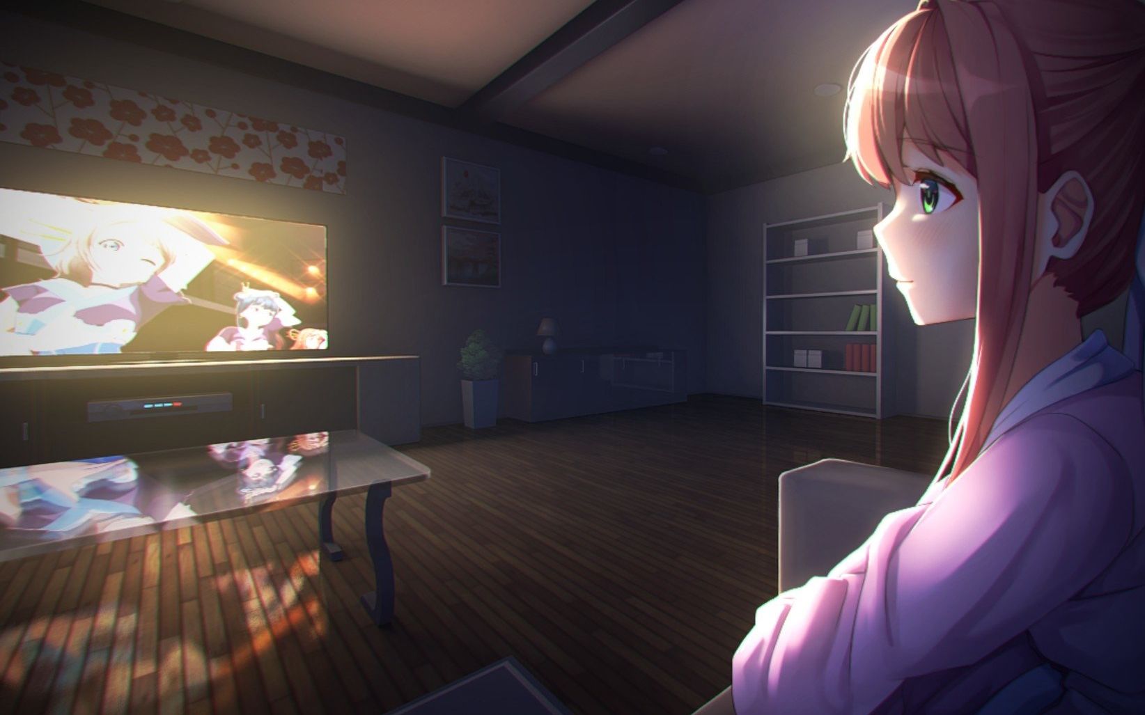 monikaafterstory当你拥抱monika后的温馨音乐