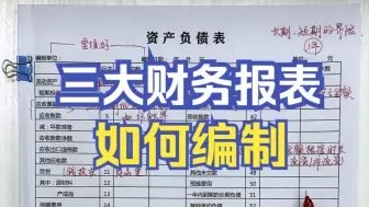 下载视频: 公司好多会计新人不会三大报表编制，里面的勾稽关系也容易搞错！虽然现在有全自动的报表，但该学的还是要学，原理和填写方式一定要弄明白！