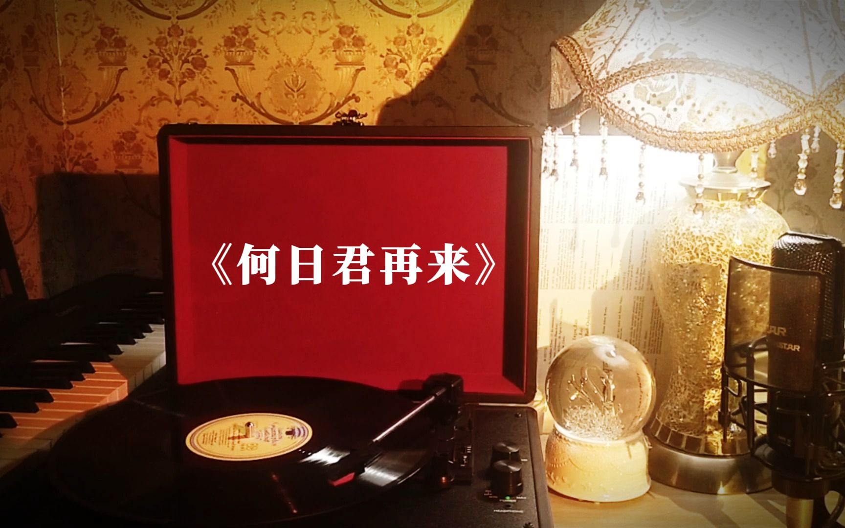 [图]邓丽君高品质歌曲珍藏《何日君再来》，关注UP主页收藏，内有歌手分类！专注分享无损音乐，高品质音乐！感谢三连！