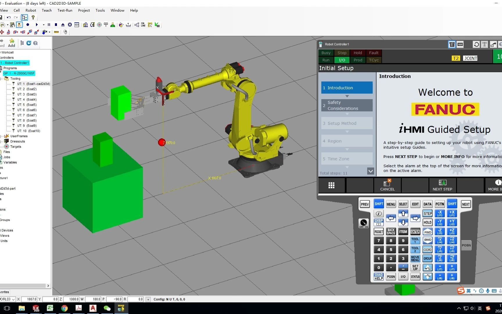 FANUC 机器人 仿真软件 ROBOGUIDE 入门哔哩哔哩bilibili