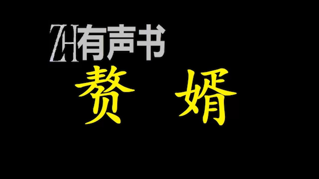 赘婿Z【ZH感谢收听ZH有声便利店免费点播有声书】哔哩哔哩bilibili