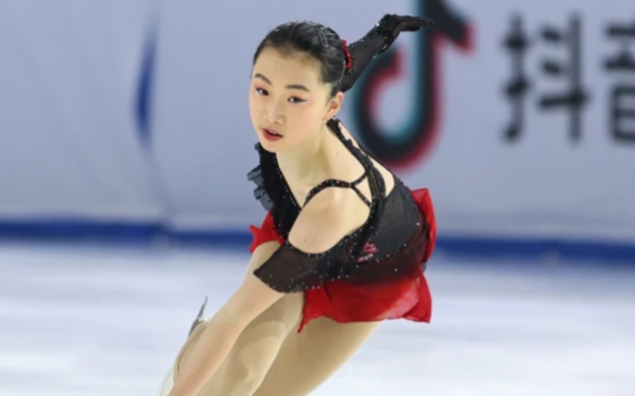 张梦琪 女单短节目 2023/2024赛季全国花样滑冰青年锦标赛