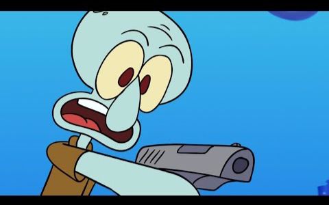squidward has a gun_哔哩哔哩_bilibili