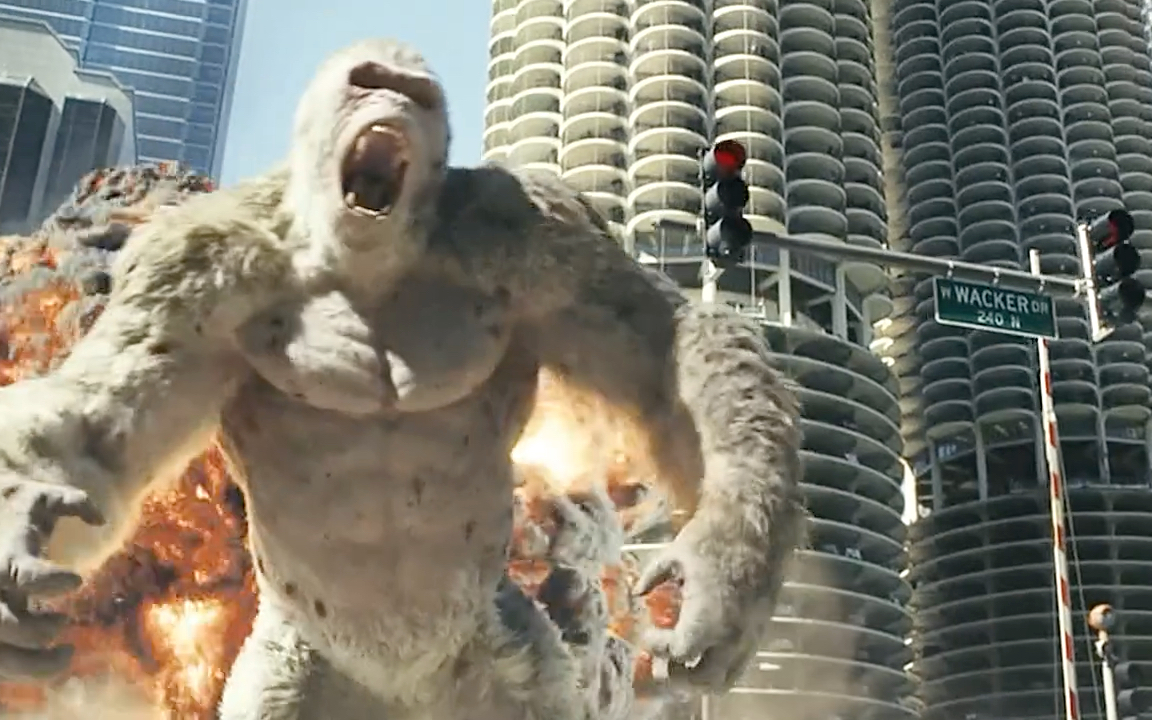 鳄鱼变异大肆破坏城市虐杀人类《狂暴巨兽》