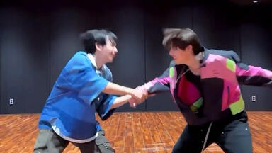 &CUT] Dance Challenge w/BOYNEXTDOOR🚪 & TWS💙 - &TEAM_哔哩哔