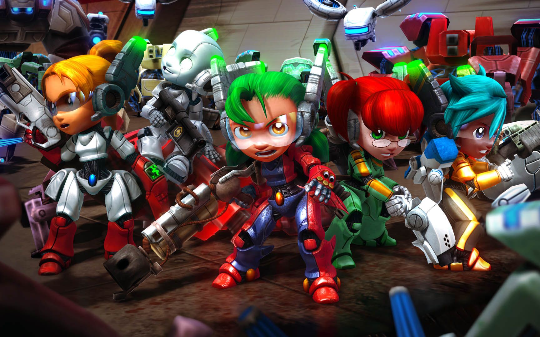 卡图斯:进击的机器人 boss战合集