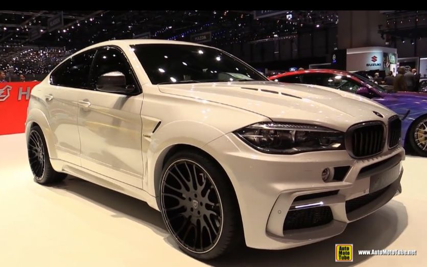 宝马 X6 M50d Hamann改装 三出排气哔哩哔哩bilibili