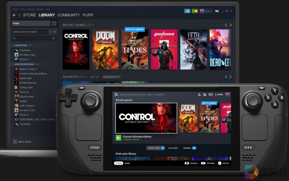 [图]steam deck 搅局者 称霸掌机的时代