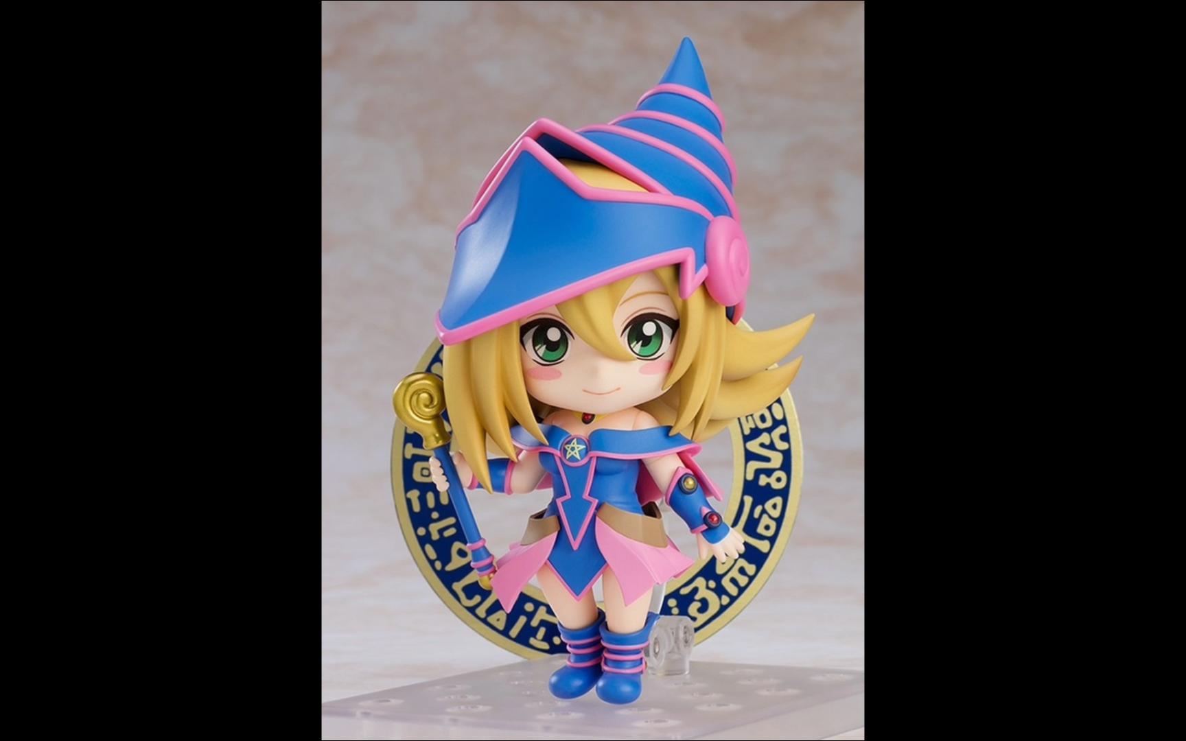 《遊☆戯☆王》黑魔导女孩 粘土人 手办