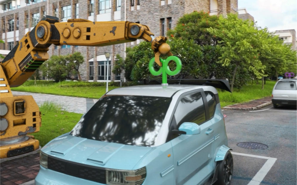 新能源发条驱动汽车扭一扭就能跑这个设计怎么样