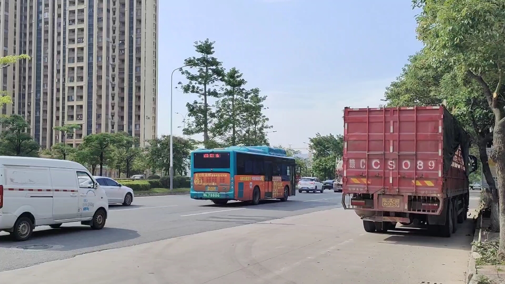 惠州公交k1路宇通h10插电混合动力