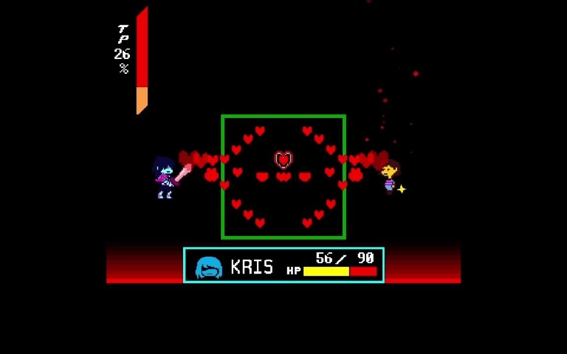 [图]Deltarune Frisk Battle Birth of Games and Memories通关（别问为什么标题这么长)