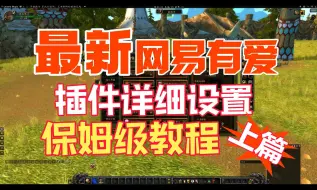 Download Video: 保姆级 最新网易有爱插件 详细设置教学 上篇