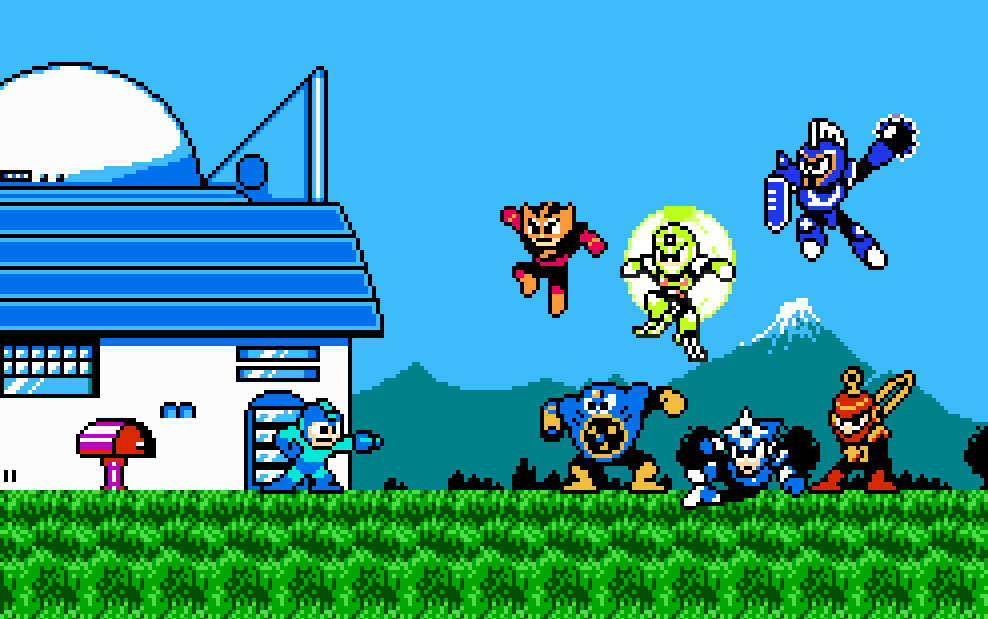 fc洛克人6作一命无伤通关录像