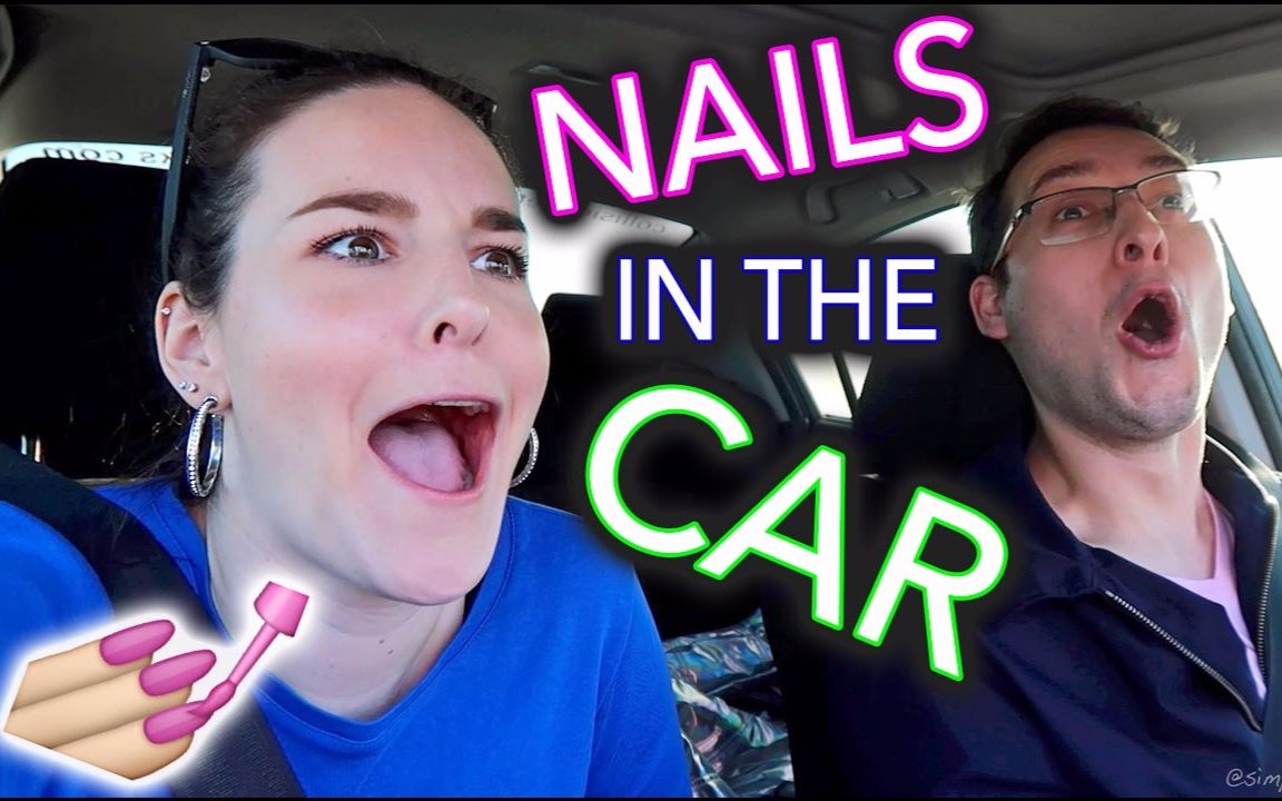 【Simply Nailogical 】我在车上画指甲哔哩哔哩bilibili