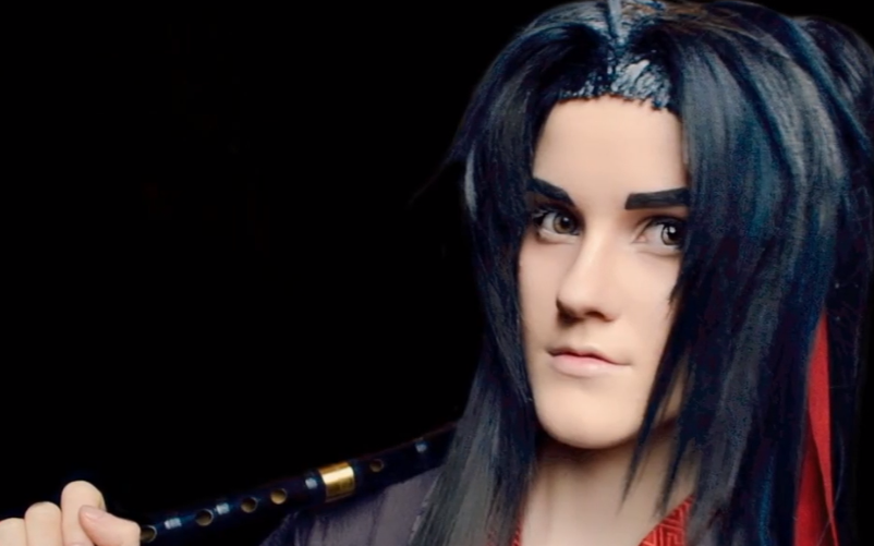 魔道:厉害!道友仿妆魏无羡,近距离"眼妆"过程够细