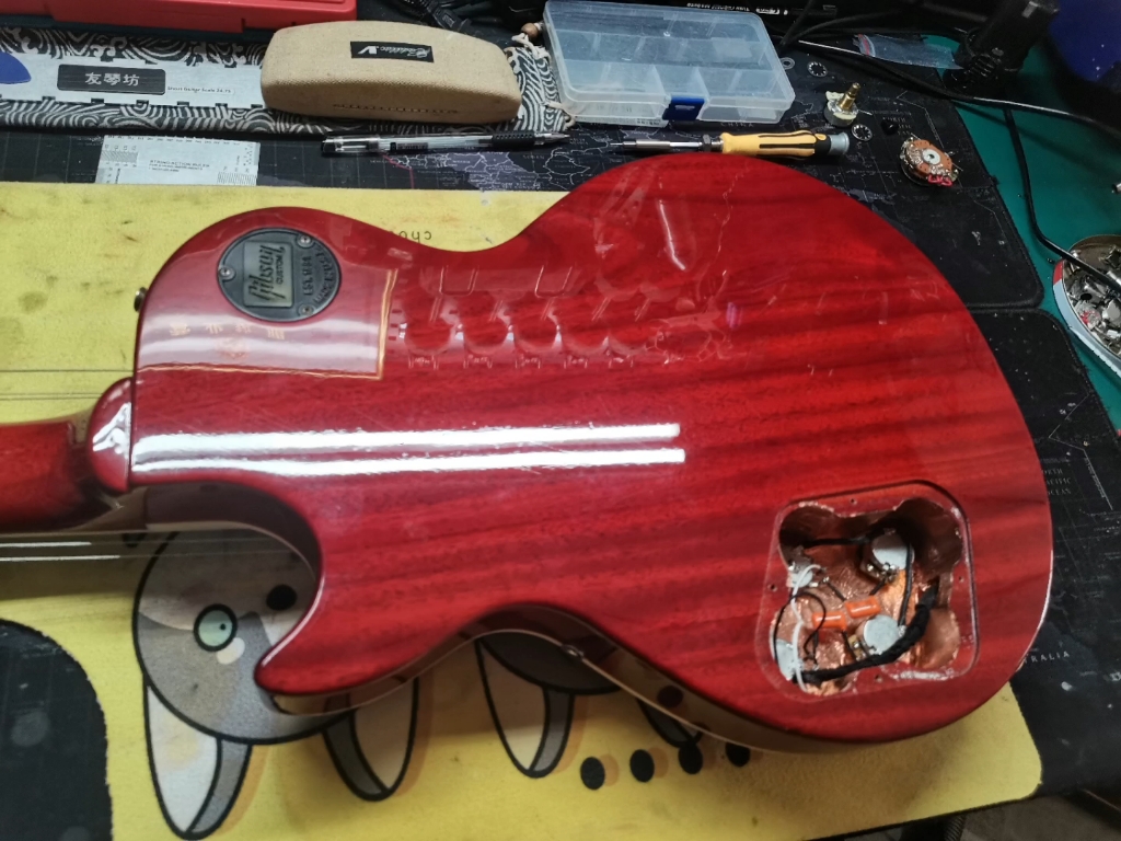 gibson bb1 bb2拾音器升级