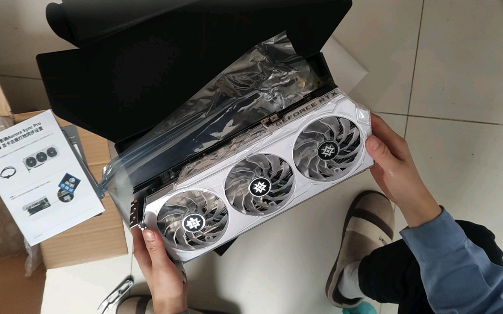 影驰3060ti g6x 星耀开箱