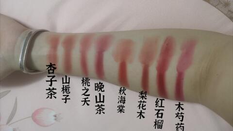 新品速递 花知晓花神口红8支全试色 无滤镜国风公主给我冲 哔哩哔哩 Bilibili