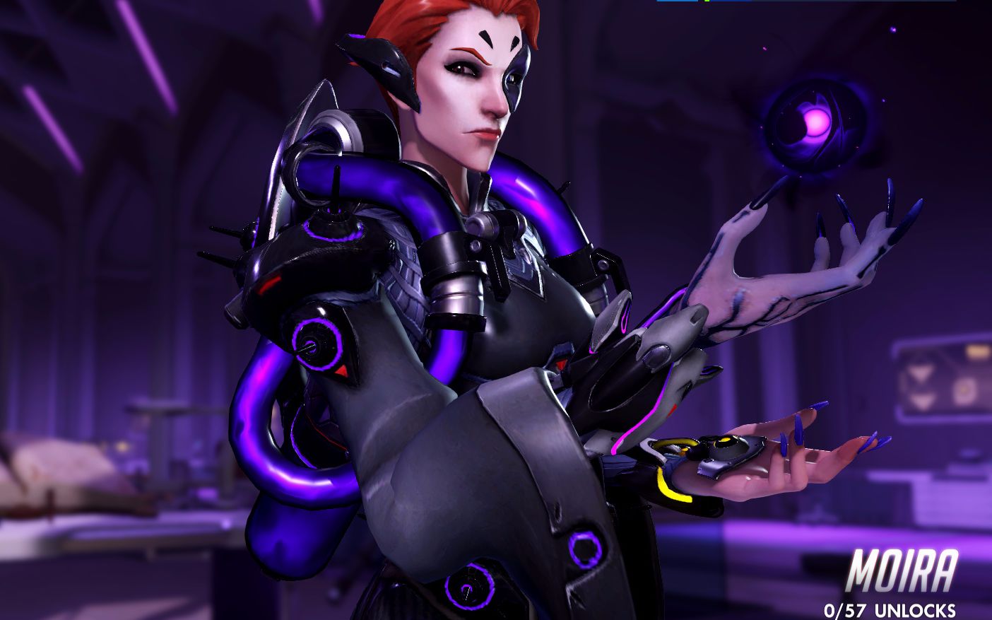 【守望】 《新英雄莫伊拉 - 弹弹球大师?》