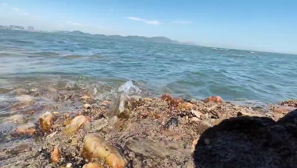 [图]今天没更成，就用一个古早视频凑数吧，这是葫芦岛的龙回头～背景乐慢速的海底