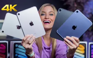 Скачать видео: 【4K】iPad Mini 6 全部颜色开箱简评 | iJustine | 机翻中文