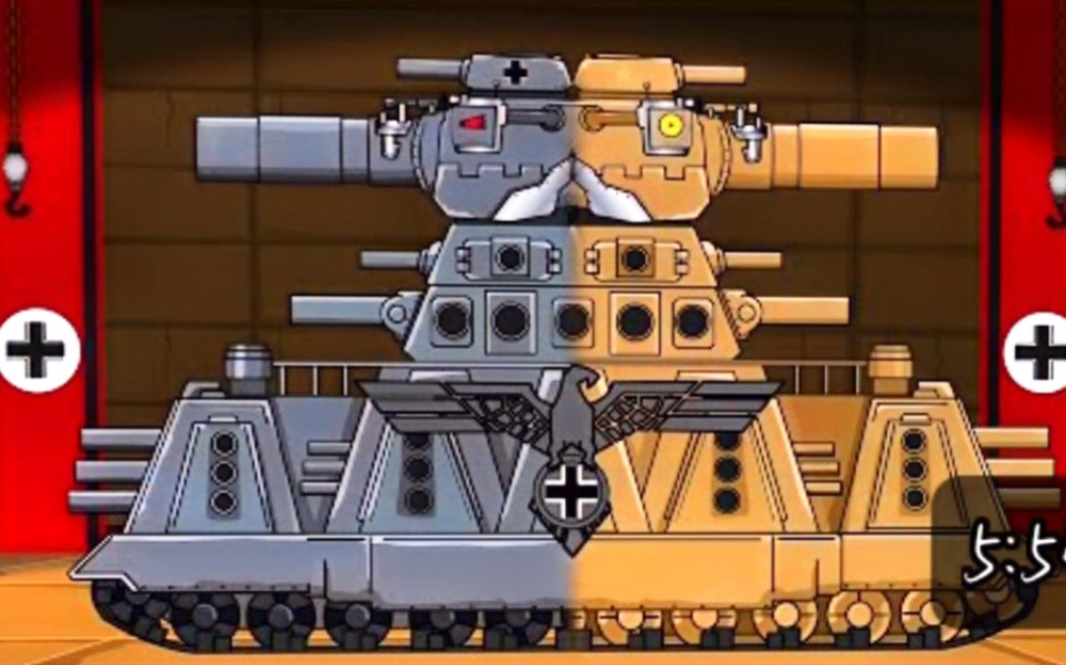 【坦克动画】美国kv44德国化(搬运)