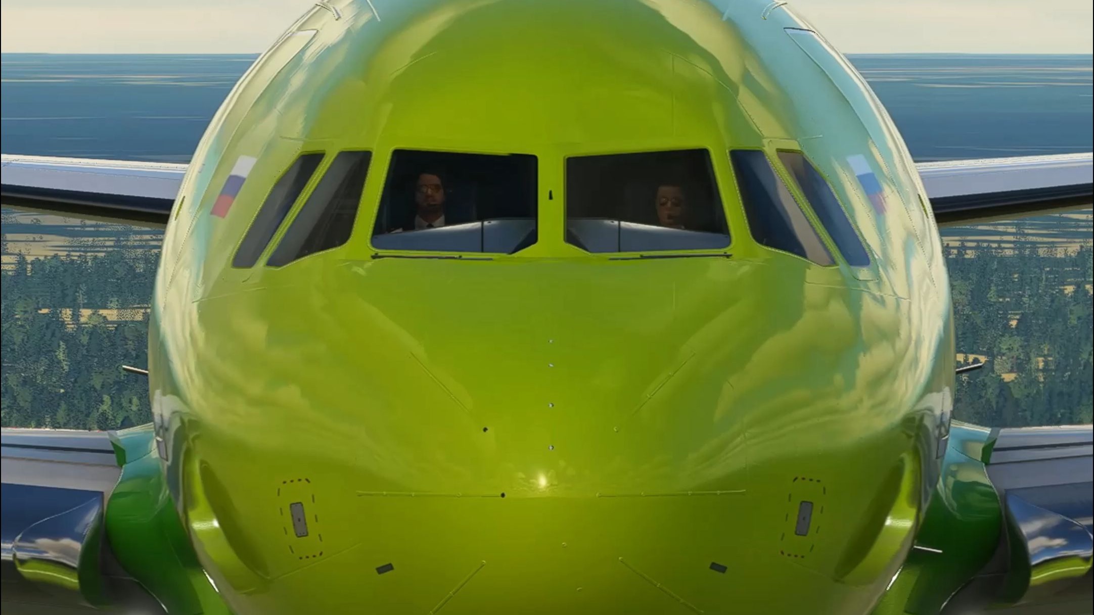 西伯利亚航空 空客a320neo客机
