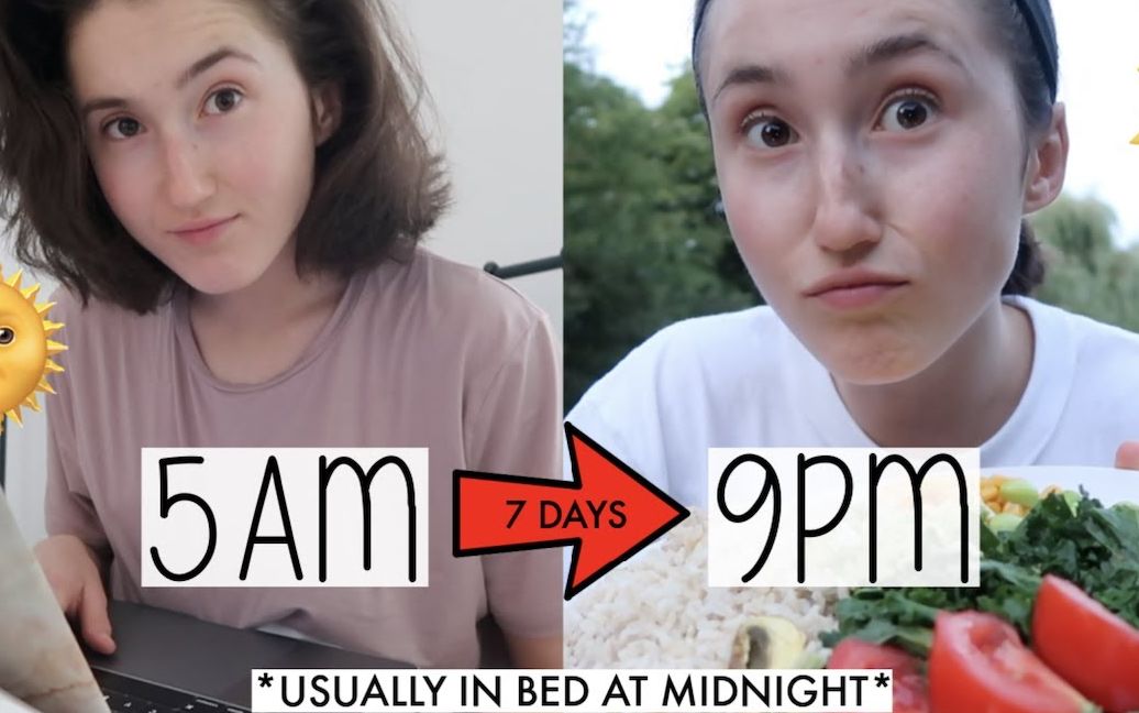 英国剑桥女学霸holly早5晚9的超级高效的作息英语字幕